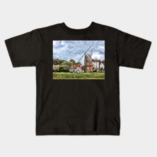 Cley Windmill, Norfolk, England Kids T-Shirt